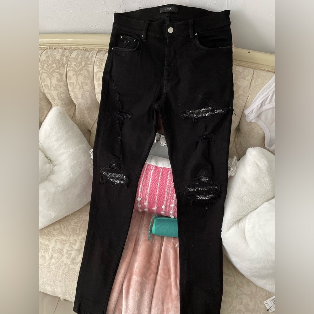 Black bandana amiri